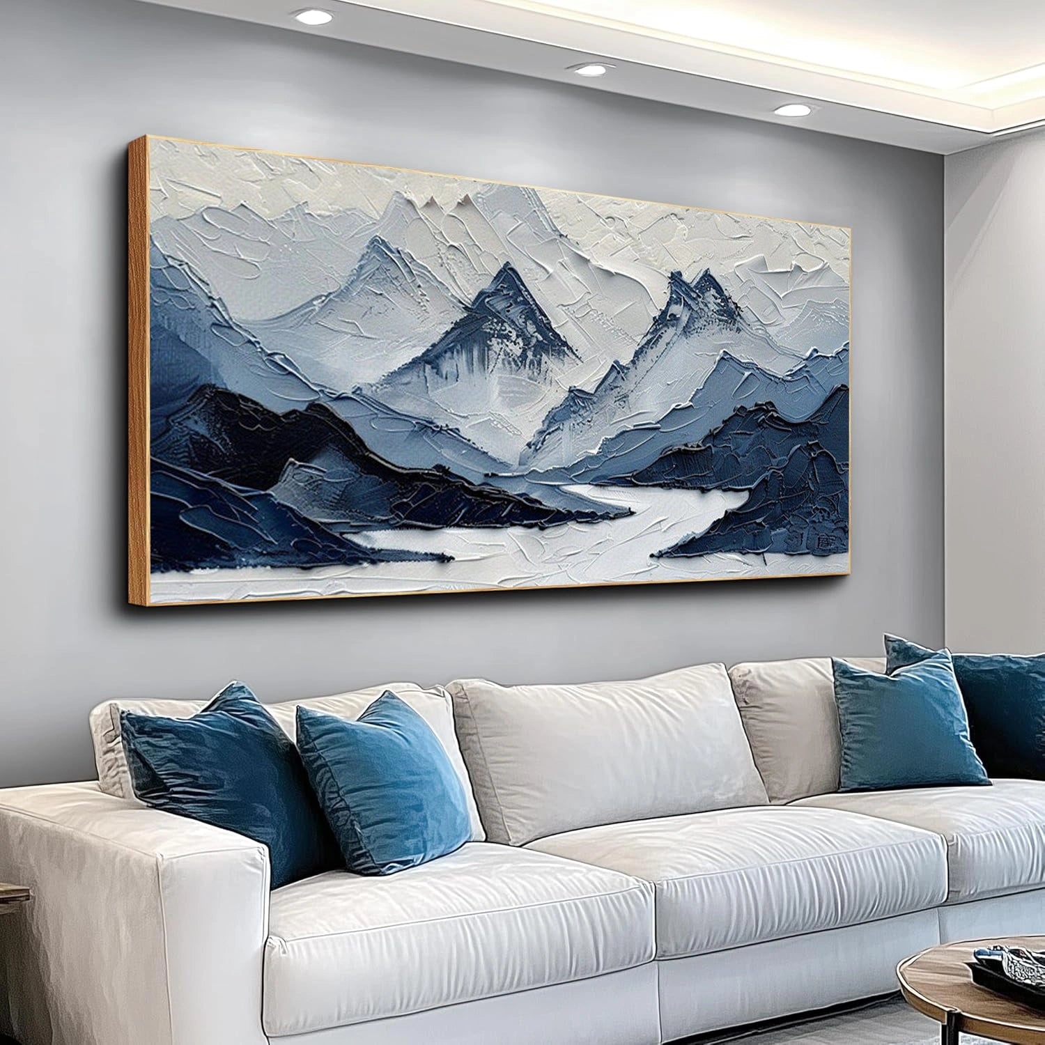 Mountain Textured Wall Art #MS043