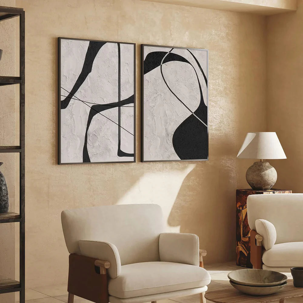 Abstract Wall Art Set of 2#AT025