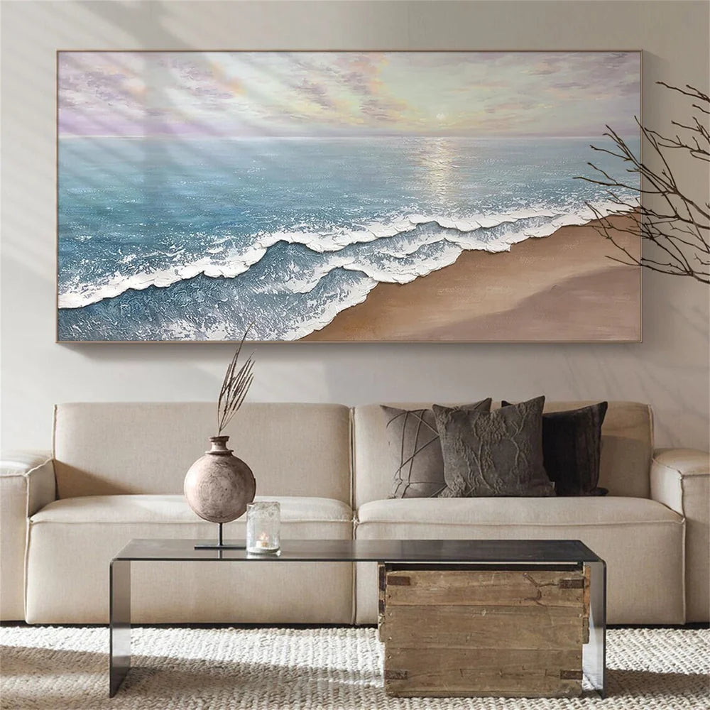 Ocean & Sky Textured Wall Art # MO032