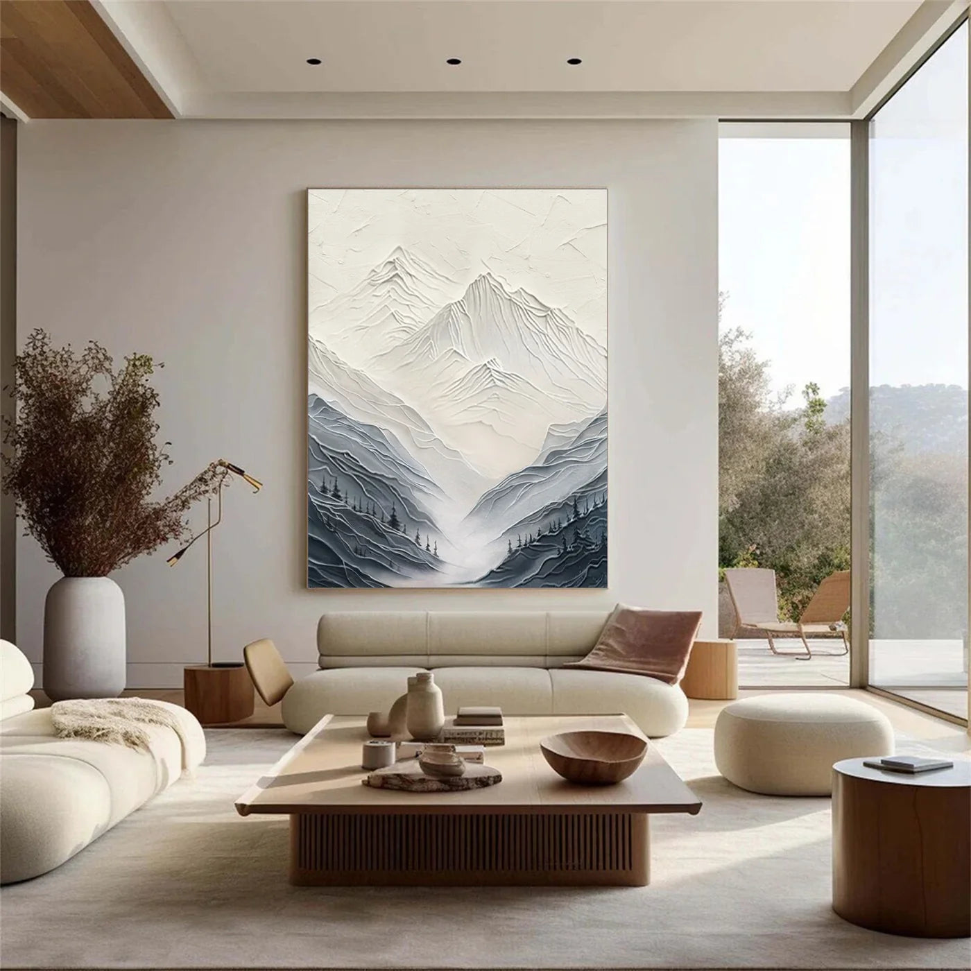 Mountain Textured Wall Art #MS013