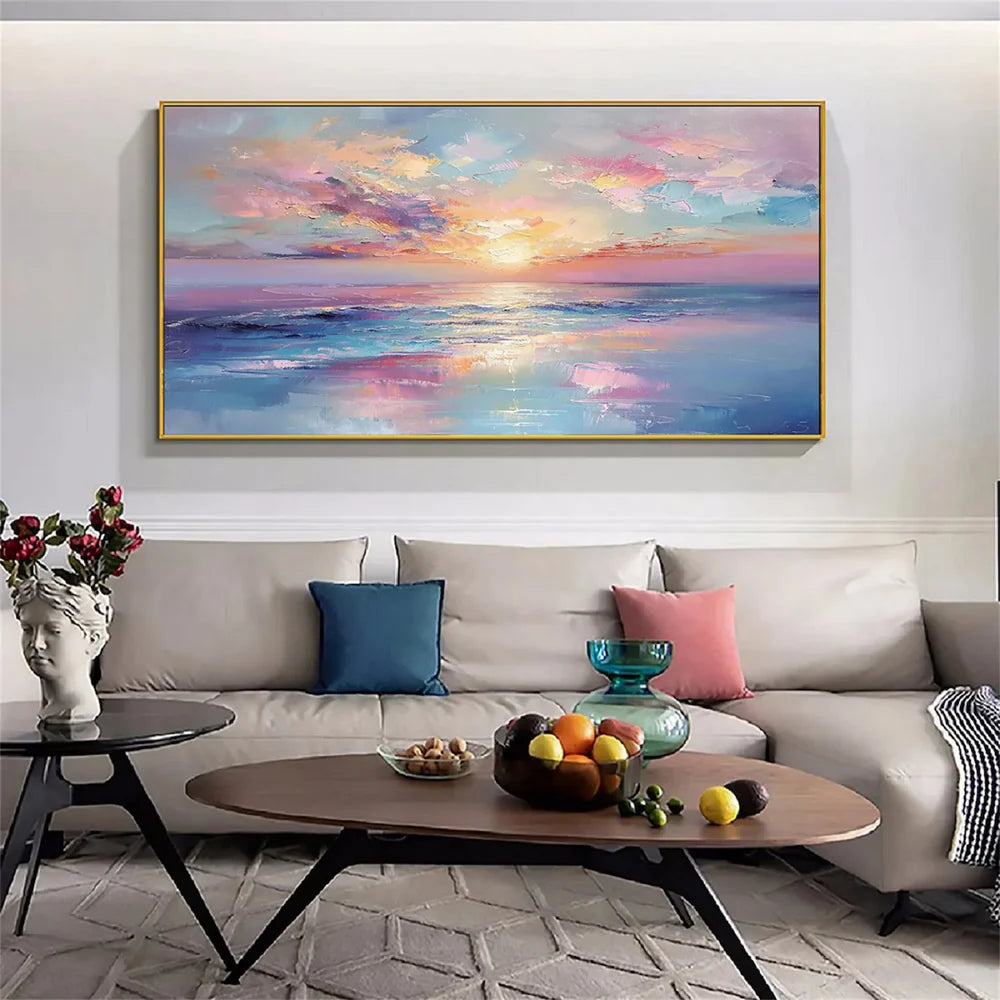 Ocean & Sky Textured Wall Art # MO036
