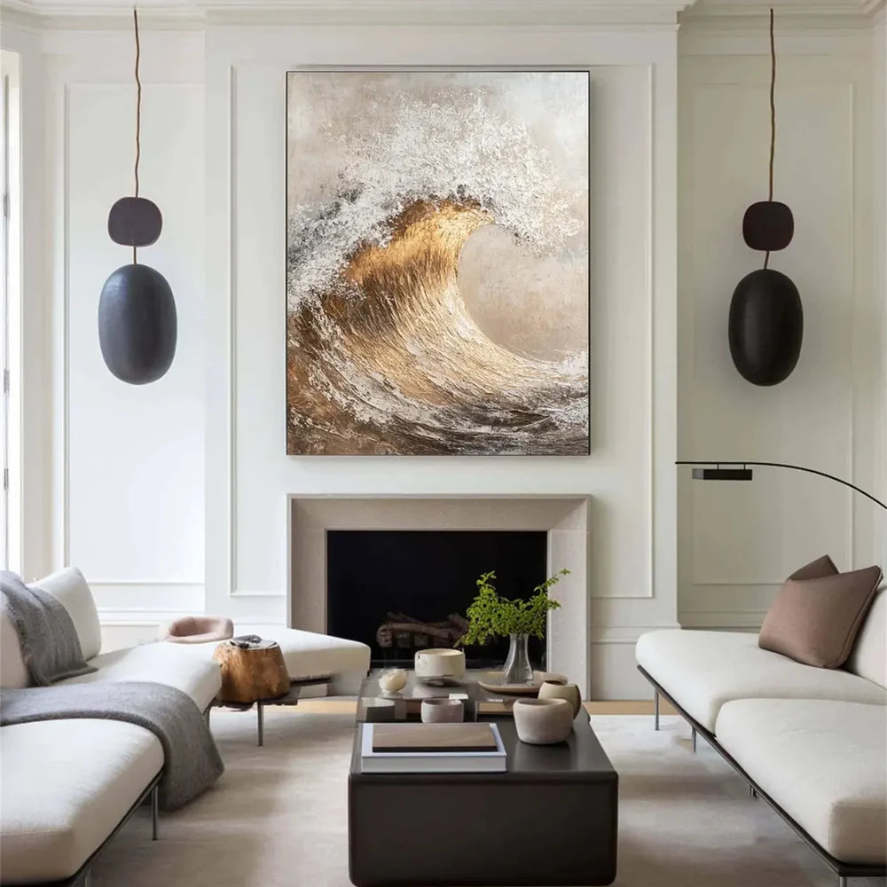 Ocean & Sky Textured Wall Art # MO049