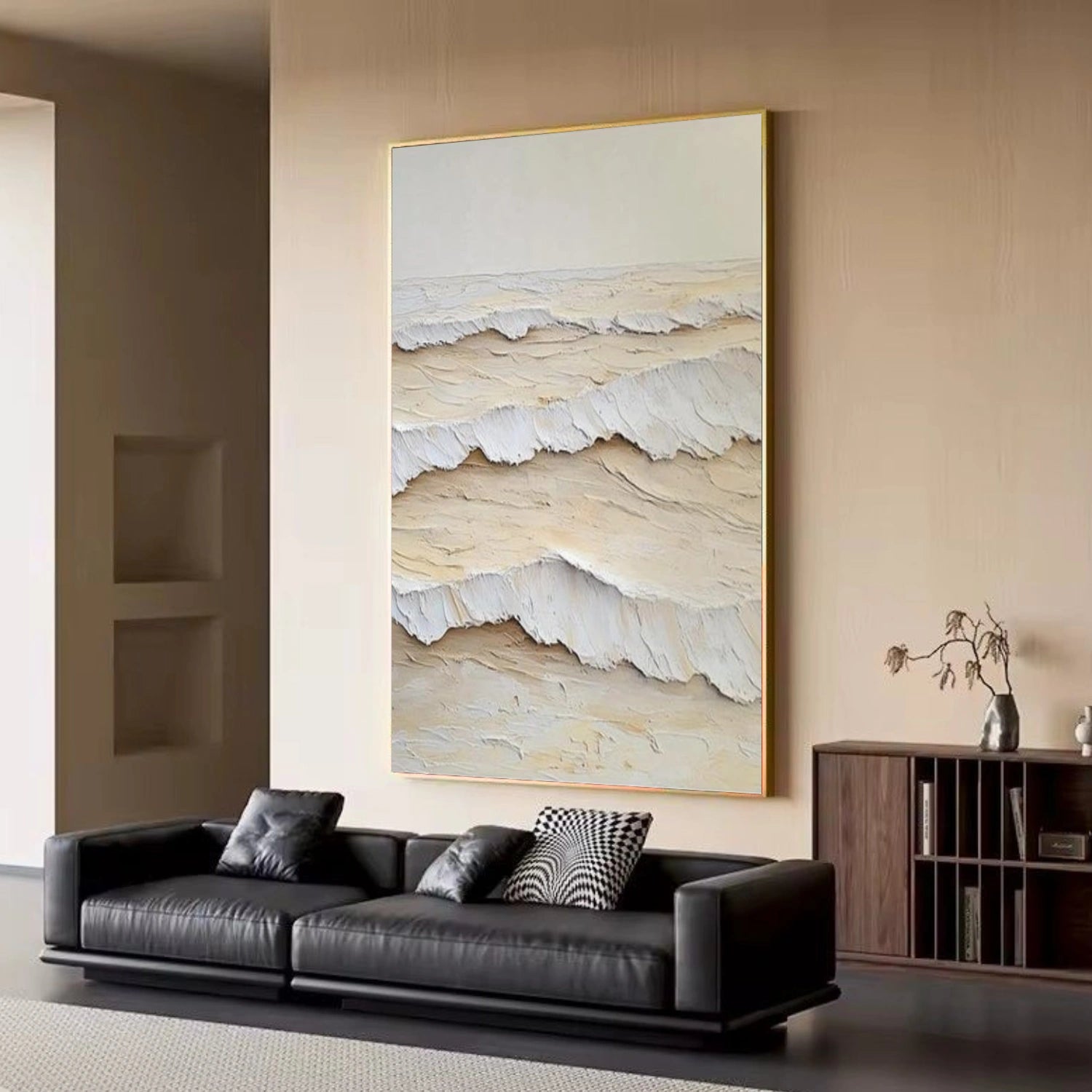 Ocean & Sky Textured Wall Art #MO075