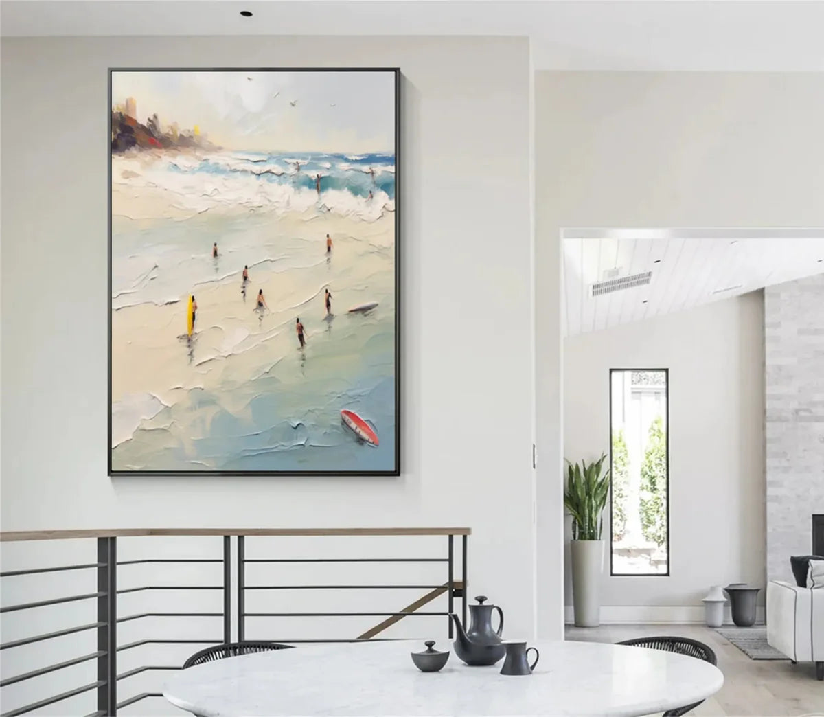 Ocean & Sky Textured Wall Art # MO034
