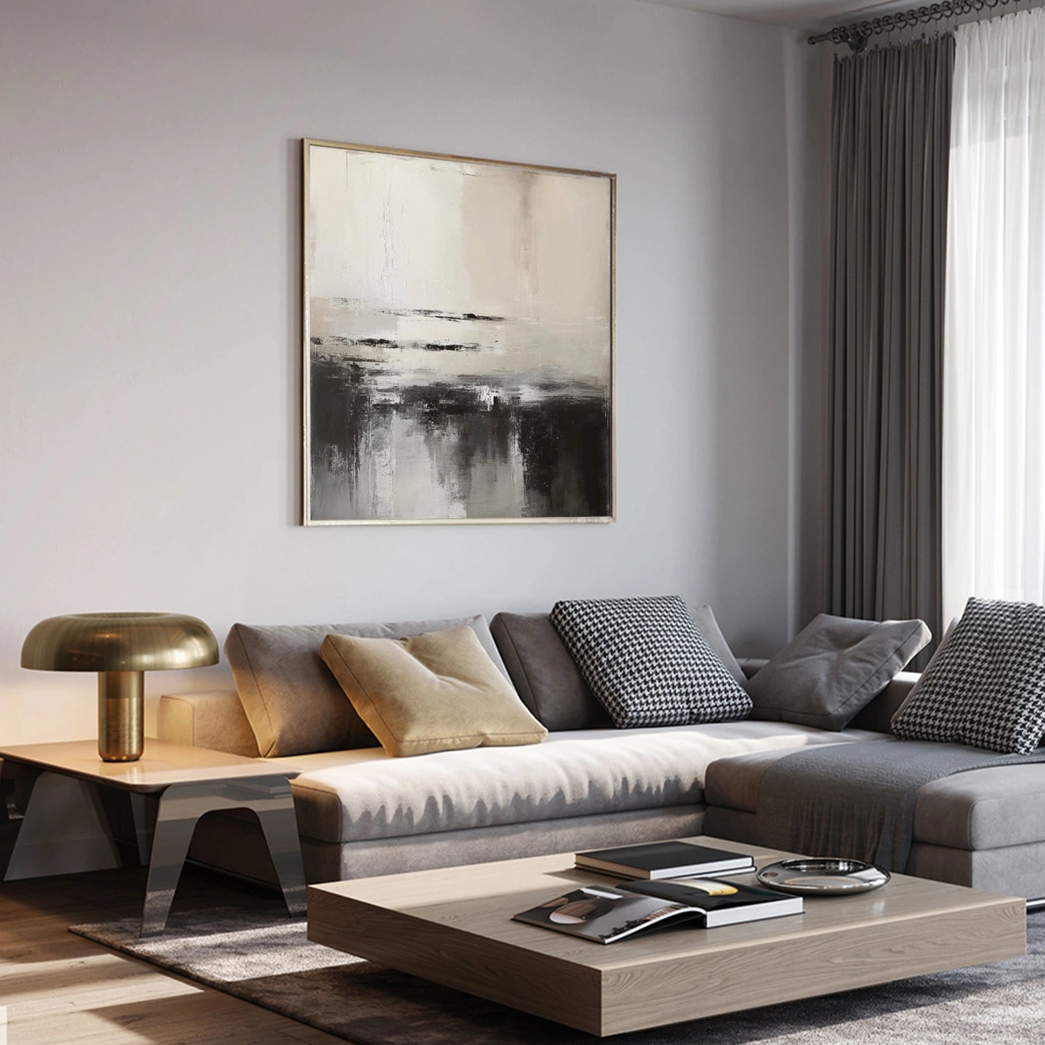 Wabi Sabi Abstract Wall Art #WT062