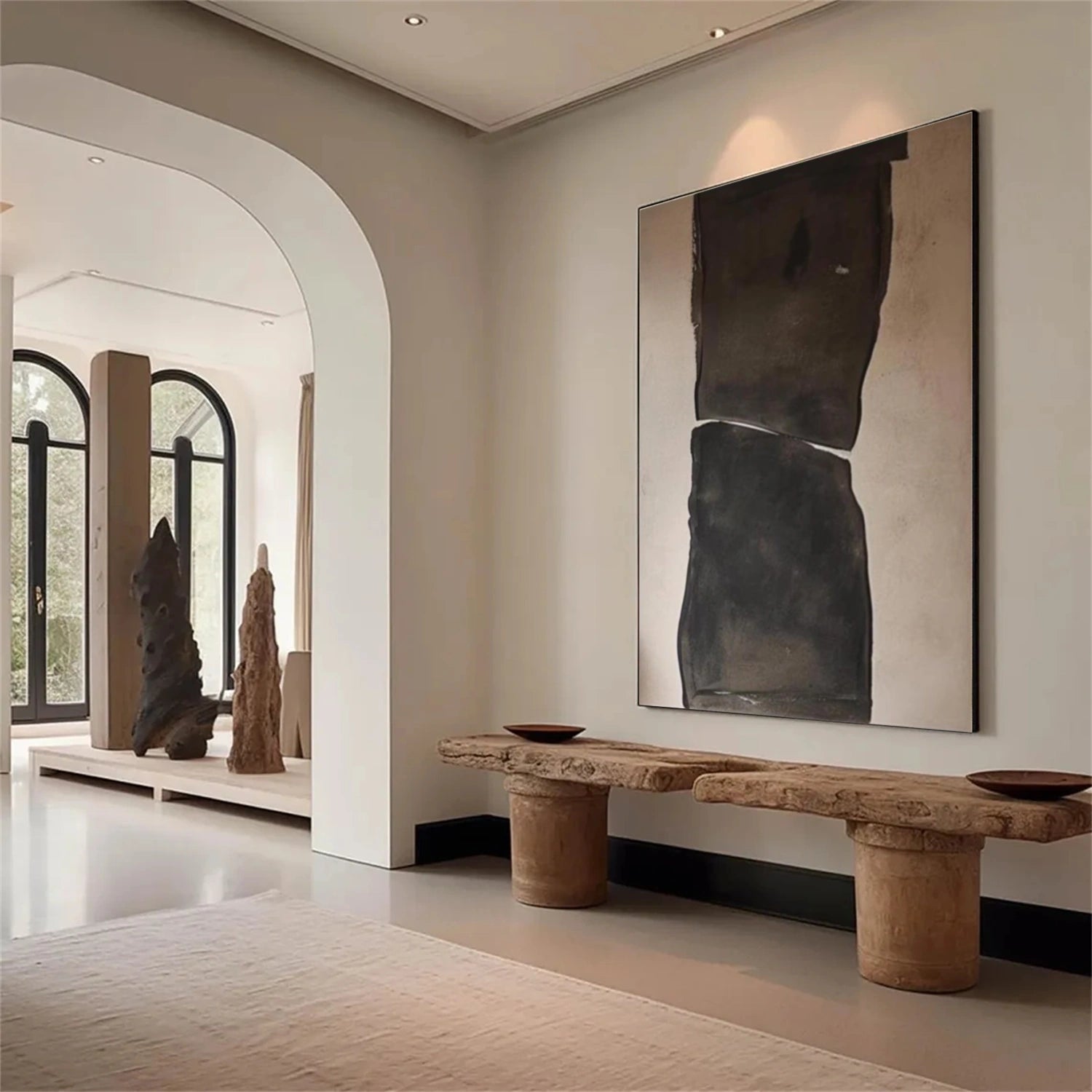 Wabi Sabi Abstract Wall Art #WT070