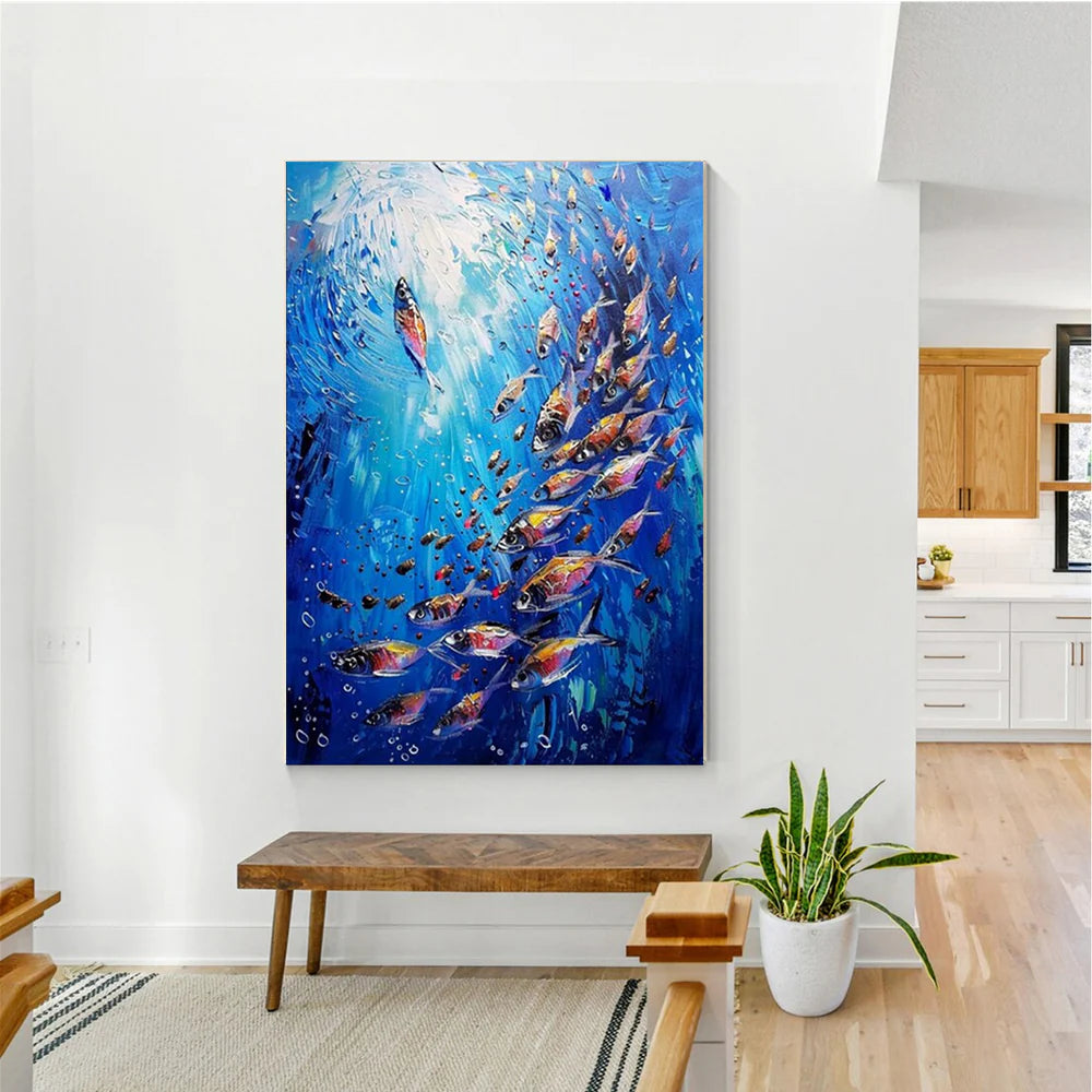 Abstract Animal Textured Wall Art #DL031