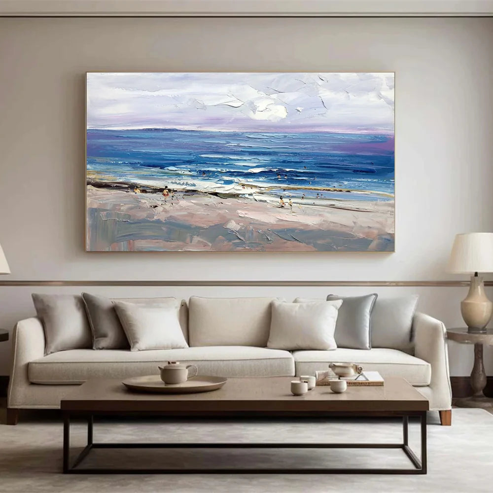 Ocean & Sky Textured Wall Art # MO008