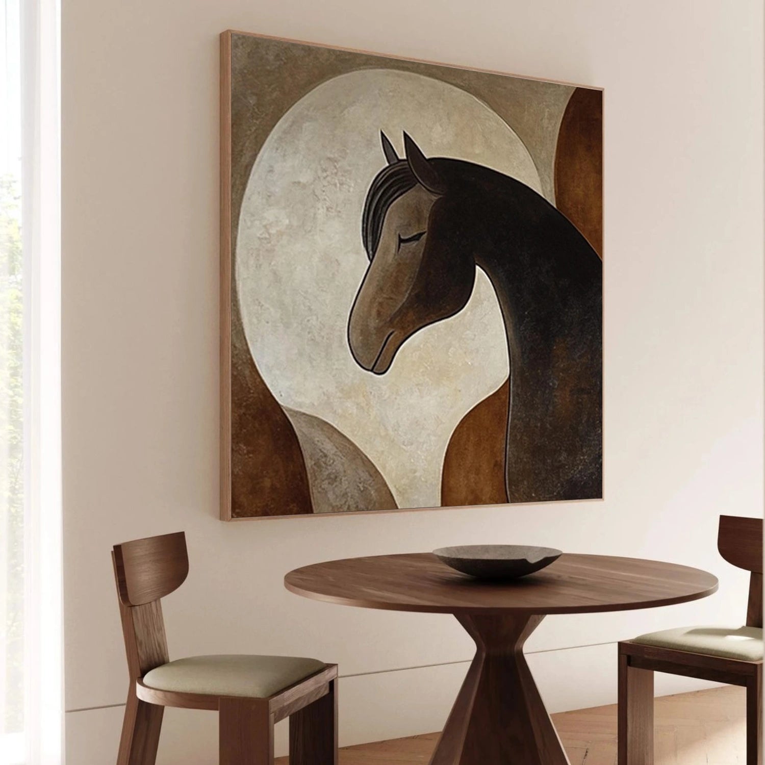 Abstract Horse Animal Wall Art #DL065