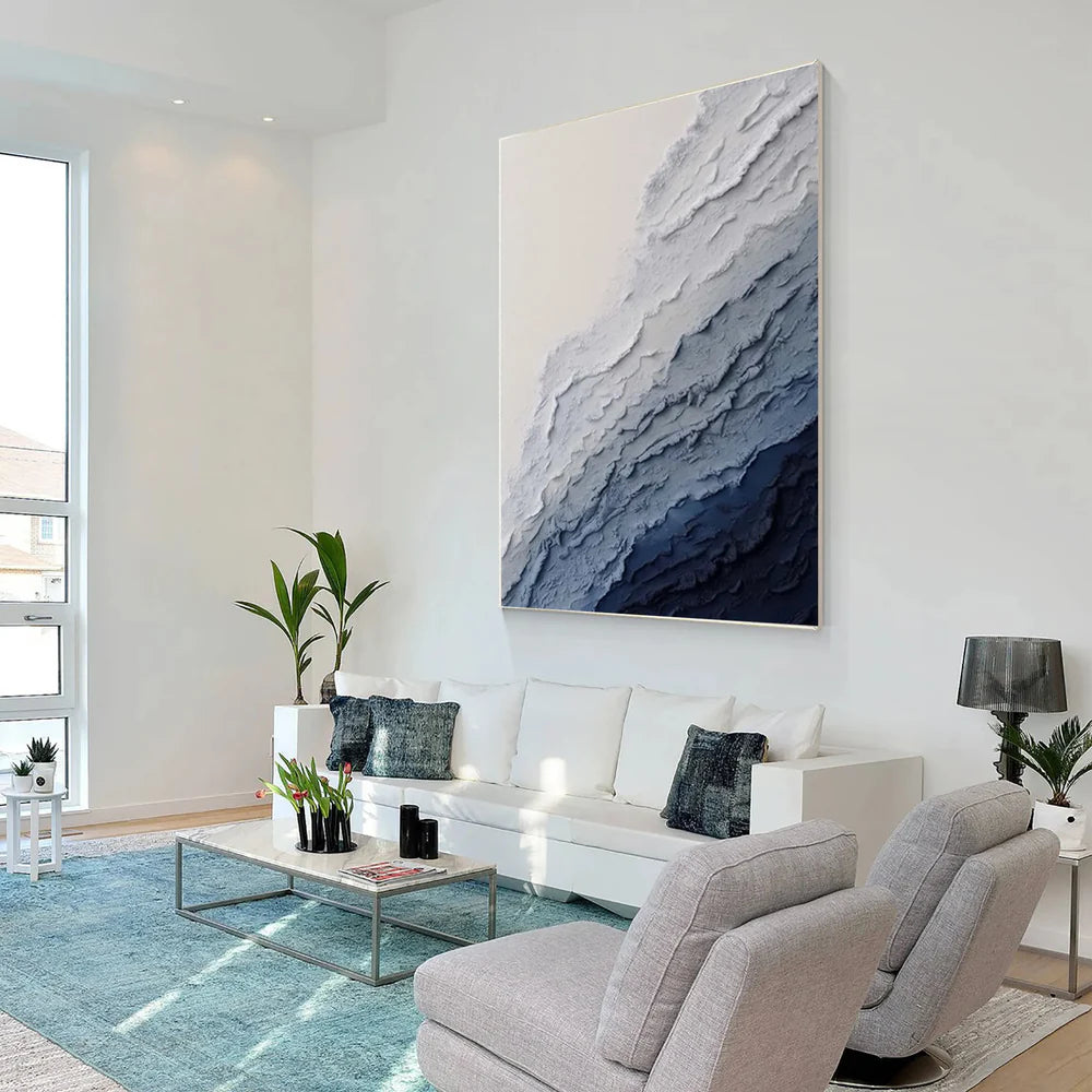 Ocean & Sky Textured Wall Art # MO050