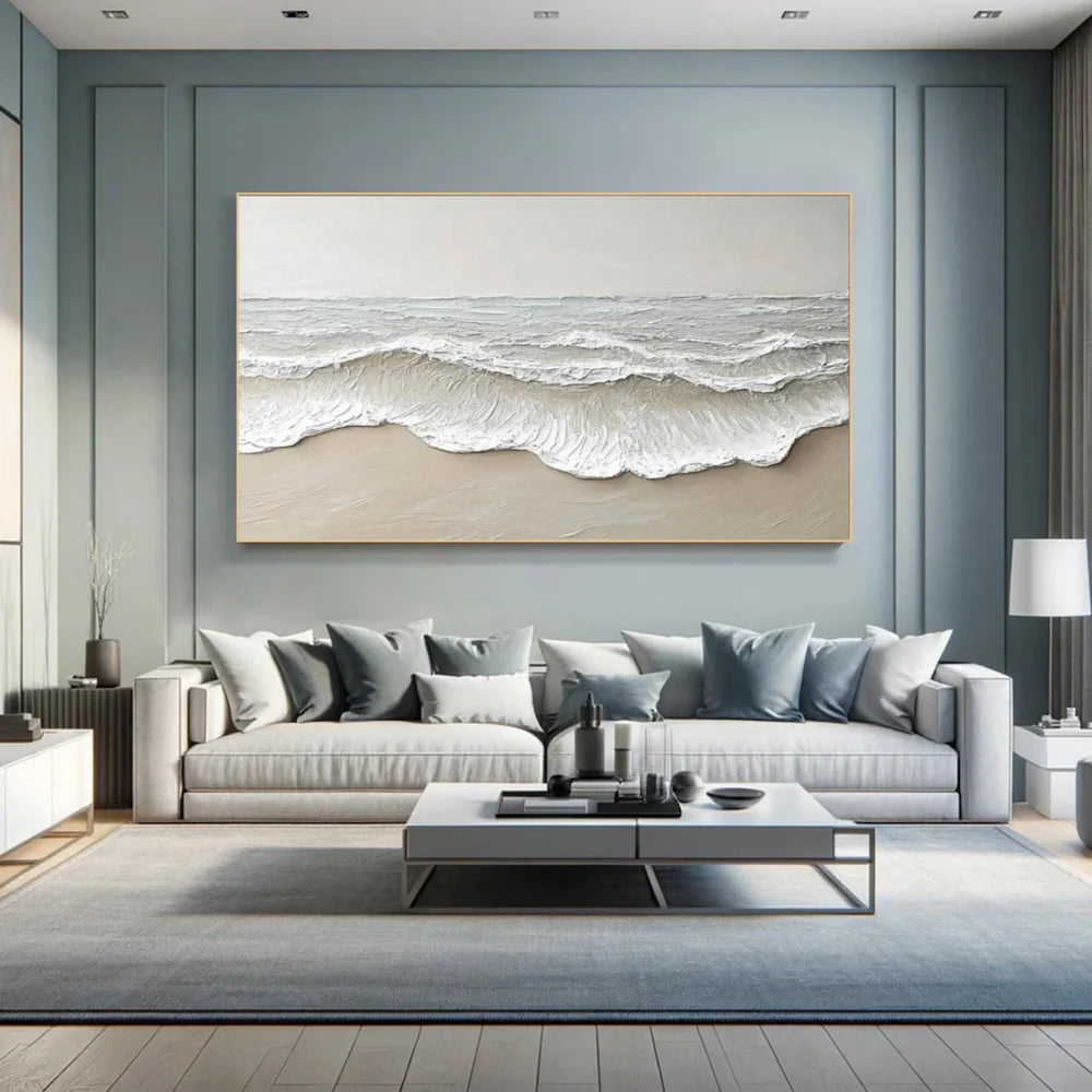 Ocean & Sky Textured Wall Art # MO028