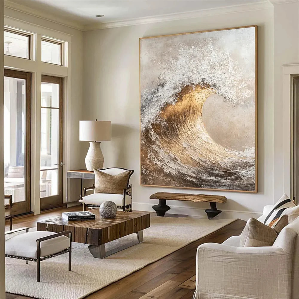 Ocean & Sky Textured Wall Art # MO049