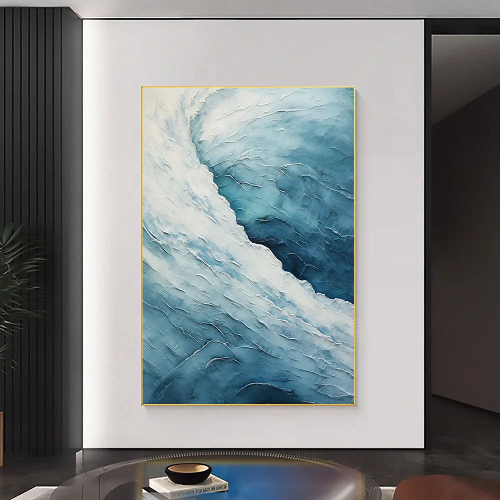 Ocean & Sky Abstract Wall Art #MO059