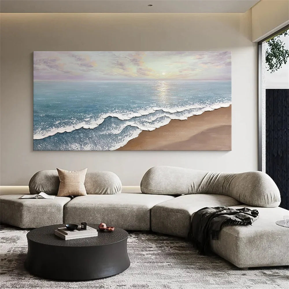 Ocean & Sky Textured Wall Art # MO032