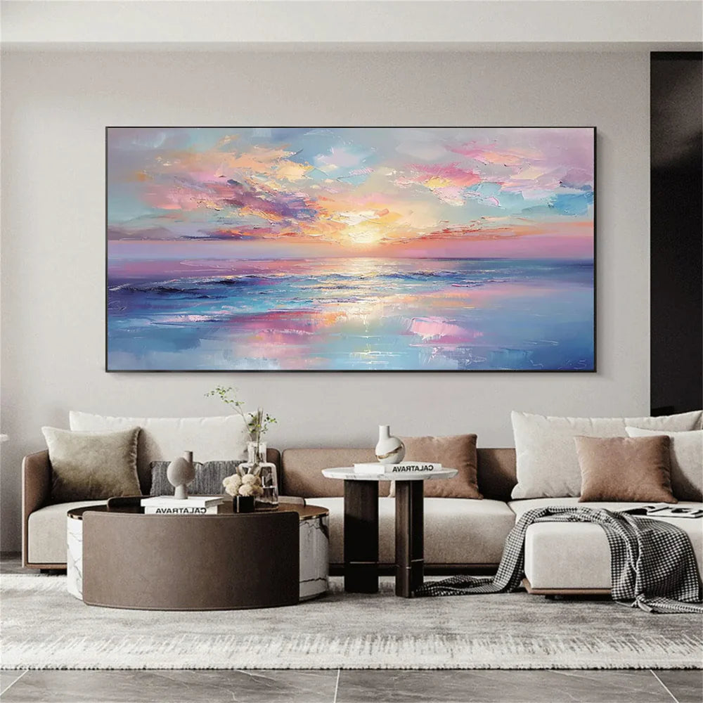 Ocean & Sky Textured Wall Art # MO036