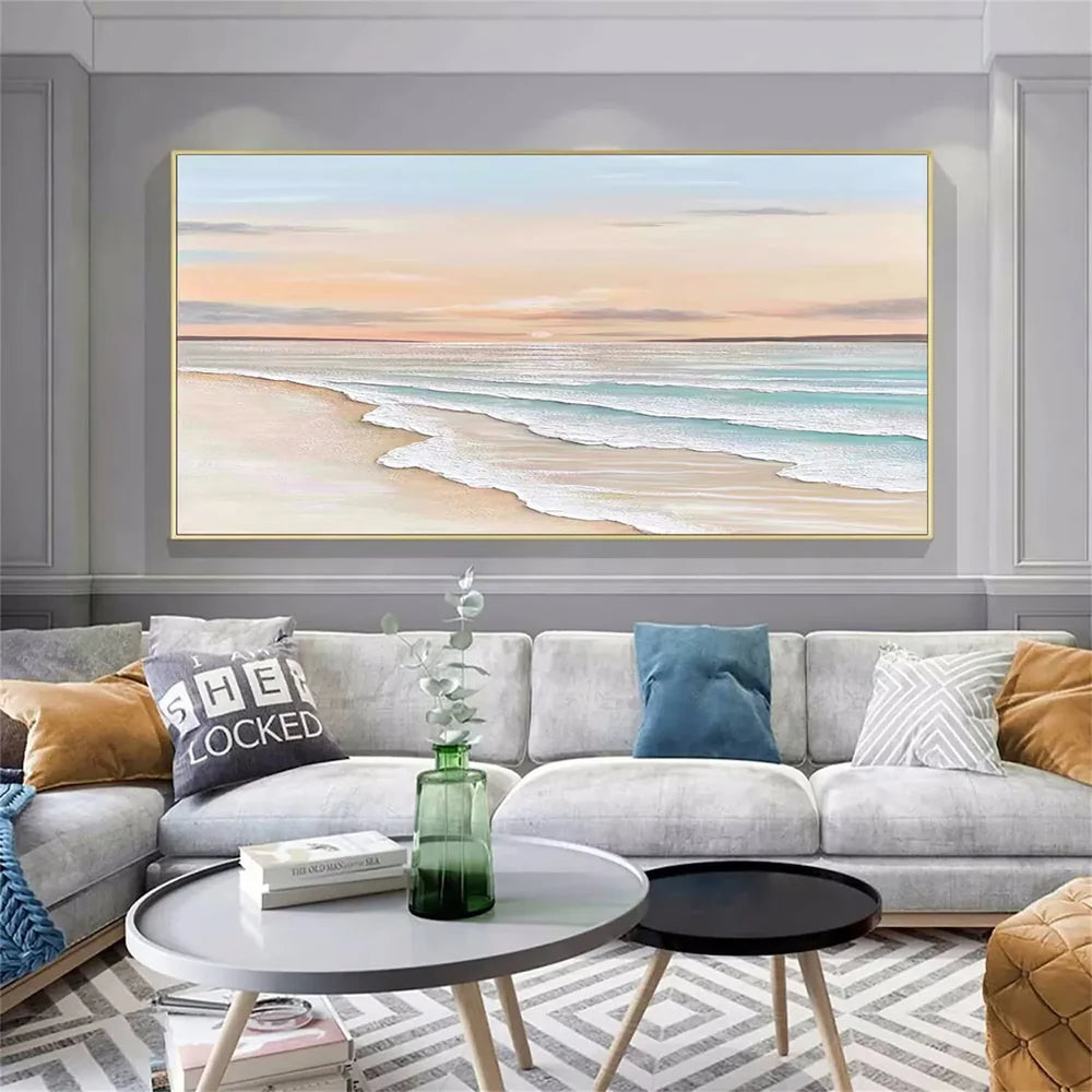 Ocean & Sky Textured Wall Art # MO043