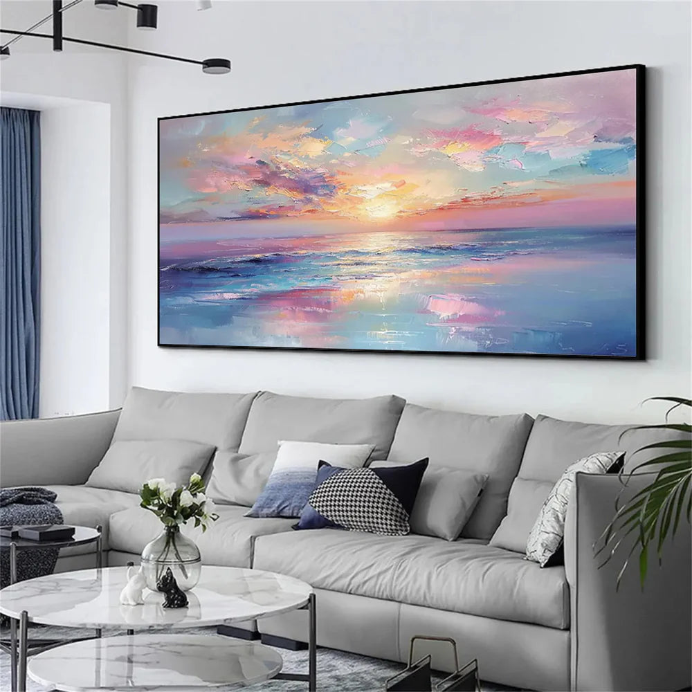 Ocean & Sky Textured Wall Art # MO036