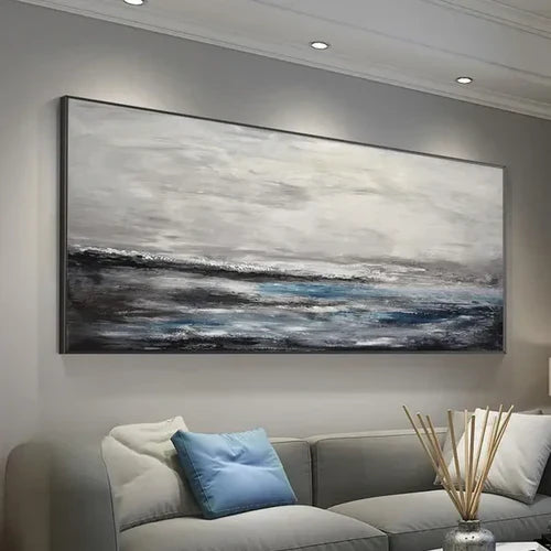 Ocean & Sky Abstract Wall Art # MO024