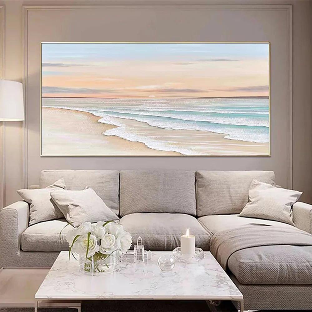 Ocean & Sky Textured Wall Art # MO009