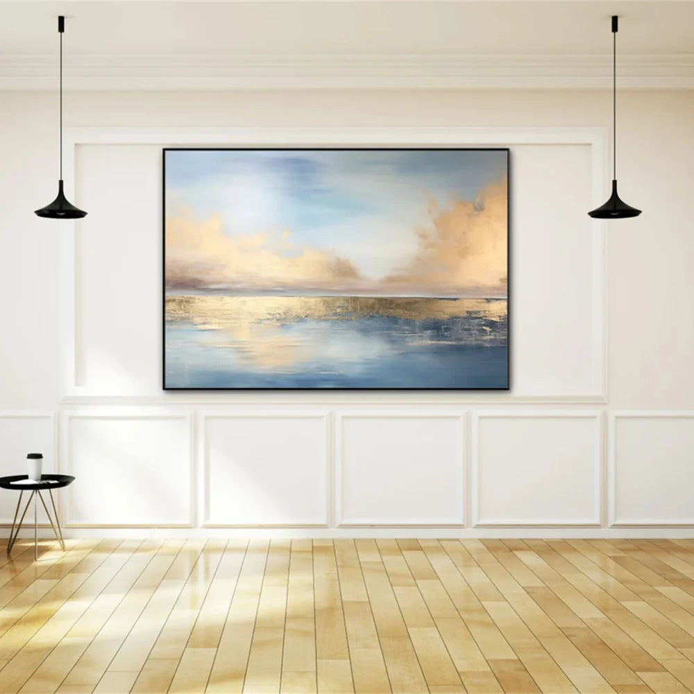 Ocean & Sky Abstract Wall Art # MO018
