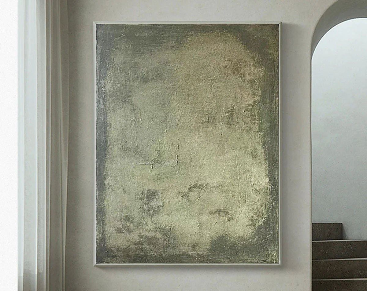 Green Abstract Wall Art  #AT064