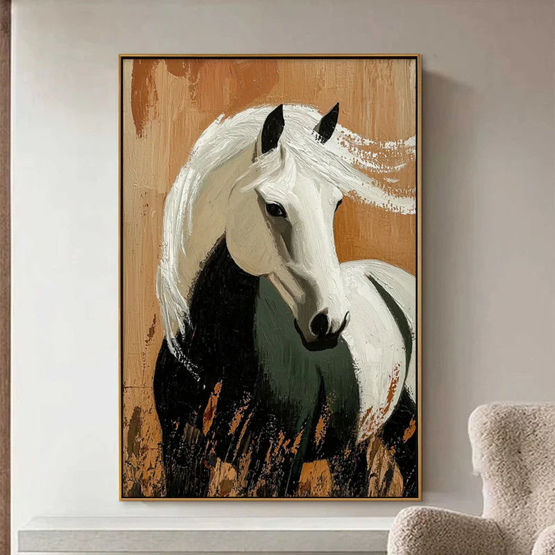 Abstract Horse Animal Wall Art #DL030