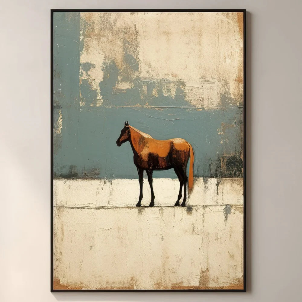 Abstract Horse Animal Wall Art #DL027