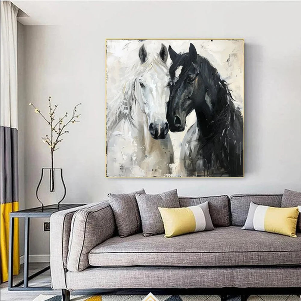 Abstract Horse Animal Wall Art #DL019
