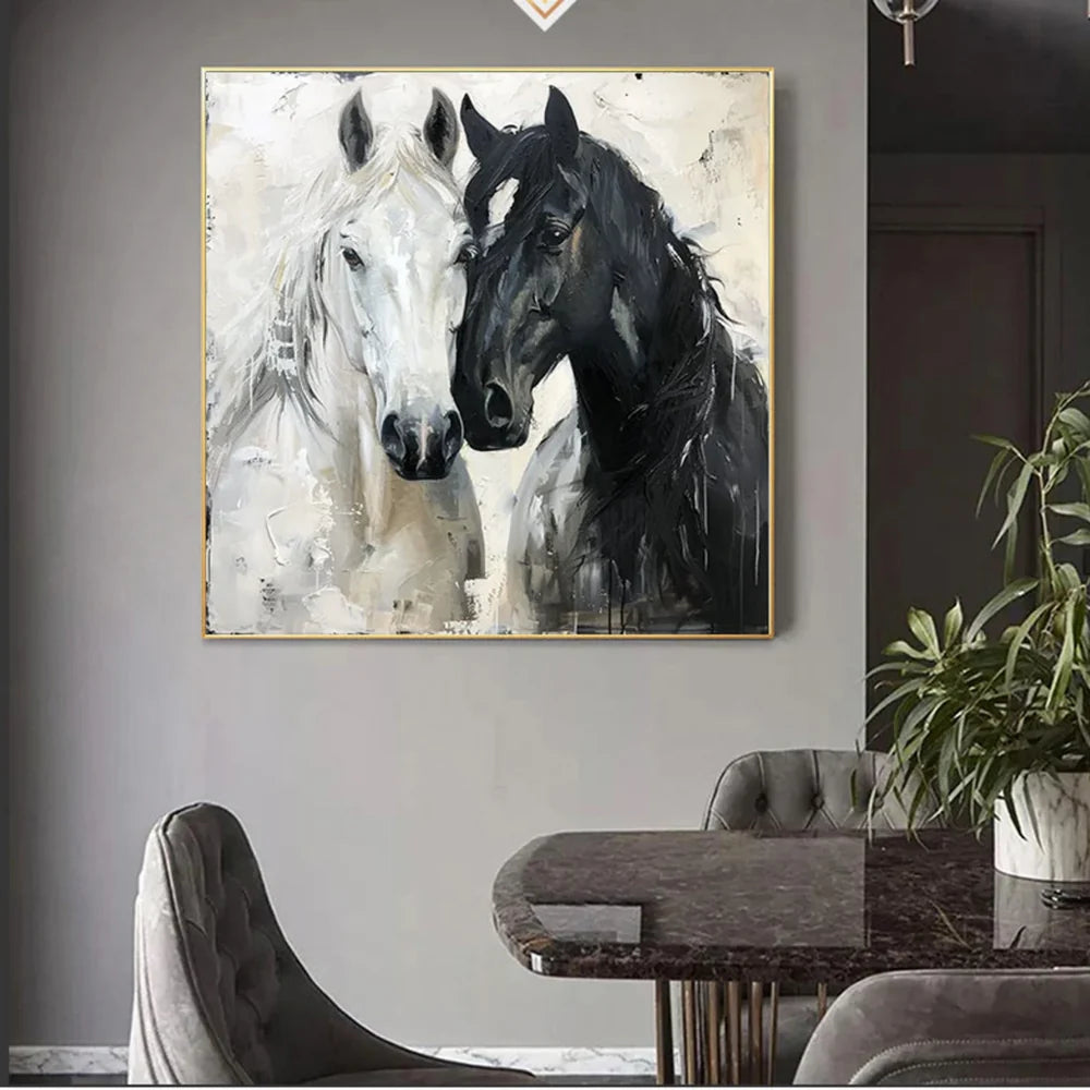 Abstract Horse Animal Wall Art #DL019