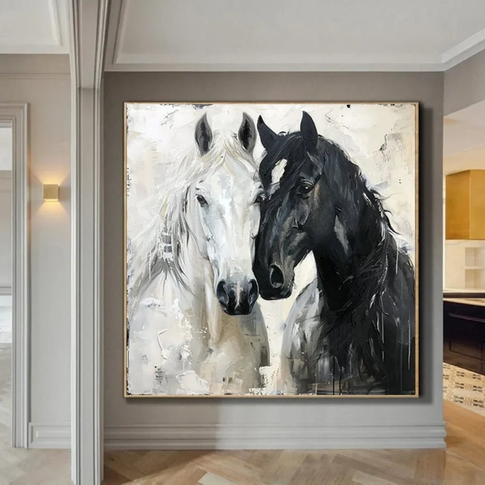 Abstract Horse Animal Wall Art #DL019