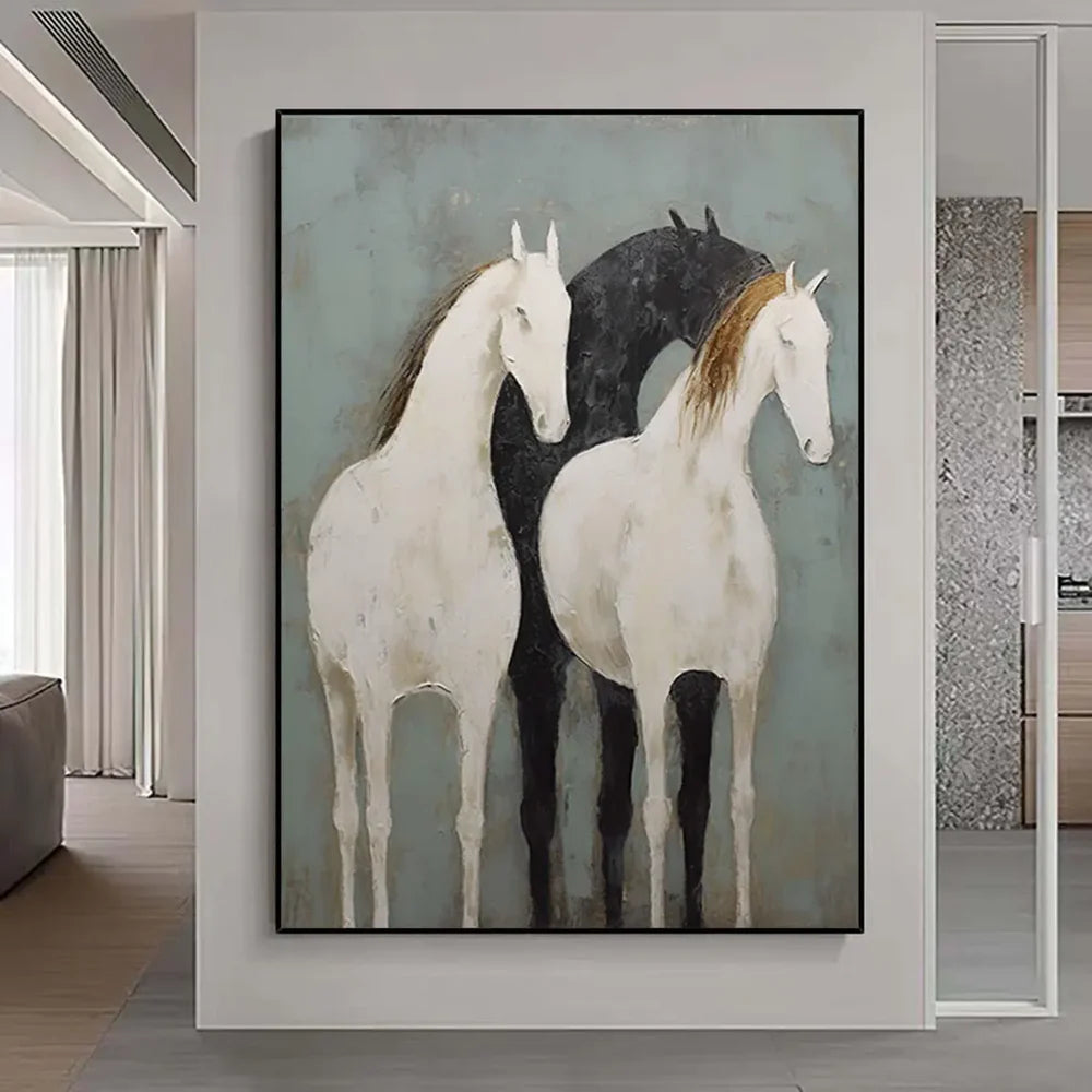 Abstract Horse Animal Wall Art #DL028