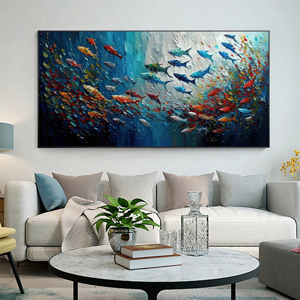 Abstract Animal Textured Wall Art #DL026